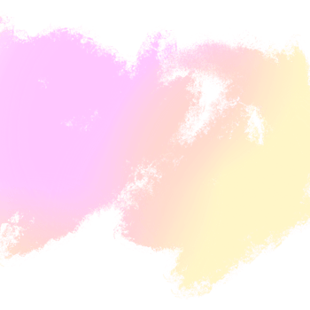 Pink Yellow gradient brush strokes blending into rough rugged hand drawn grunge inspired marks png
