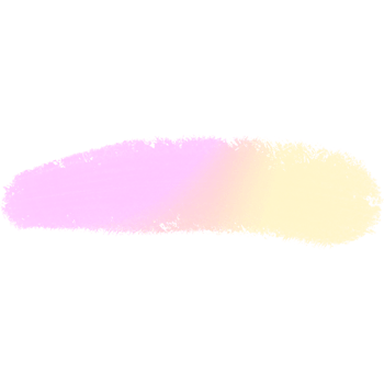 Hand drawn Pink Yellow gradient strokes fading into textured rough grunge inspired edges png