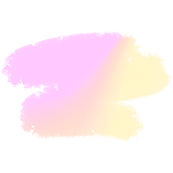Pink Yellow gradient brush strokes blending into bold rugged hand drawn grunge inspired details png