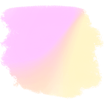 Hand drawn Pink Yellow gradient strokes merging into rough gritty grunge inspired marks png