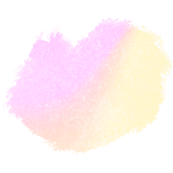 Hand drawn Pink Yellow gradient strokes fading into textured rough grunge inspired effects png