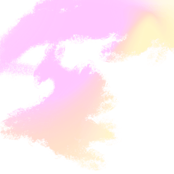 A stunning Pink Yellow gradient brush stroke with rough rugged grunge textures png