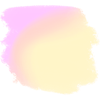 Beautiful Pink Yellow gradient brush strokes merging into bold raw grunge finishes png