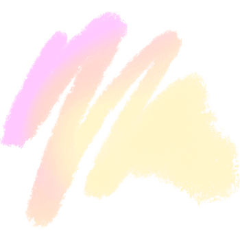 A stunning Pink Yellow gradient stroke fading into textured rugged grunge edges png