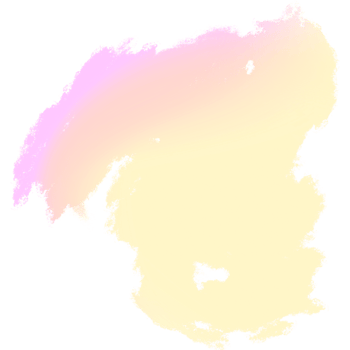 Gorgeous Pink and Yellow gradient strokes merging into bold rugged grunge finishes png
