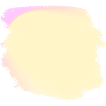 A stunning Pink Yellow gradient brush stroke fading into gritty raw grunge effects png