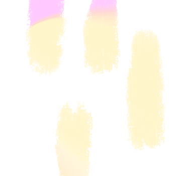 Beautiful Pink Yellow gradient strokes fading into rugged raw grunge details png