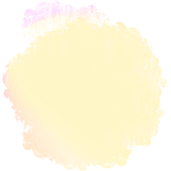 Gorgeous Pink and Yellow gradient brush strokes merging into rugged raw grunge edges png