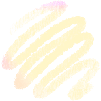 Beautiful Pink Yellow gradient strokes fading into rugged raw grunge finishes png