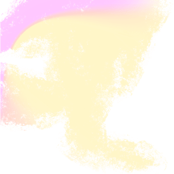 A stunning Pink Yellow gradient brush stroke fading into textured rugged grunge marks png