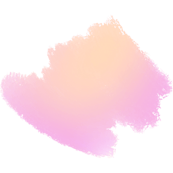 Soft Pink Yellow gradient brush strokes blending into rugged bold grunge details png