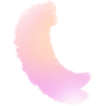 Beautiful Pink and Yellow gradient strokes fading into bold textured grunge inspired effects png