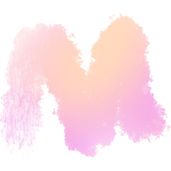 Beautiful Pink Yellow gradient strokes blending into rugged gritty grunge inspired edges png