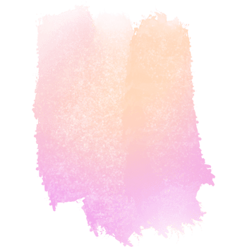 Gorgeous Pink Yellow gradient strokes fading into soft bold grunge inspired finishes png
