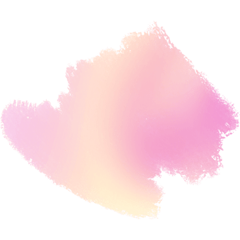 A seamless Pink Yellow gradient stroke blending into soft textured grunge accents png