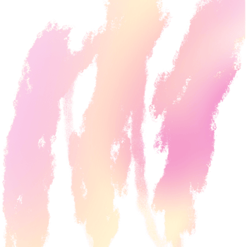 A rugged stroke with a pink Yellow gradient textured with rough hand drawn lines png
