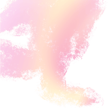 A rugged hand sketched gradient stroke in pink and Yellow with rough textures png