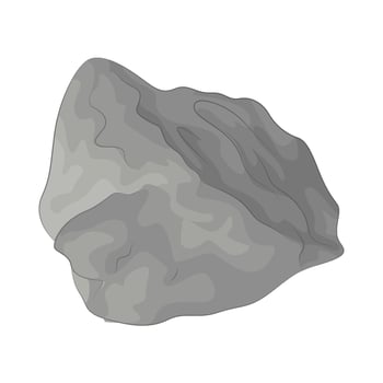 Illustration of stone vector