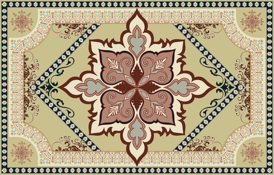 modern carpet room decoration carpet patterned rugs abstract vector