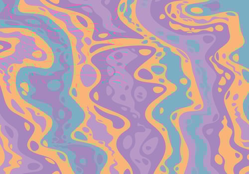 Abstract psychedelic groovy background. vector
