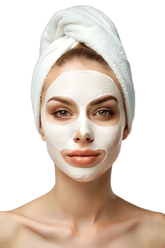 cosmetic face mask on a transparent background png