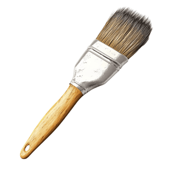 Paint Brush on Transparent Background png