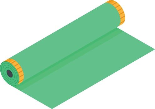 Fabric Roll Icon vector