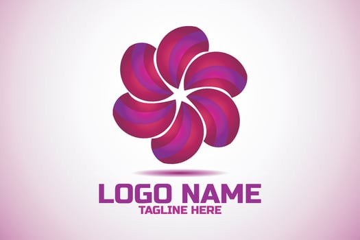 Mandala design. Floral logo design. vector