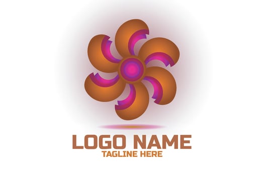 Flower logo. Floral icon design. vector