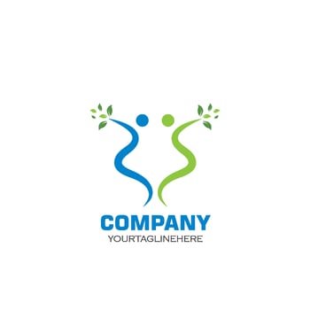 Healthy Life people Logo template vector