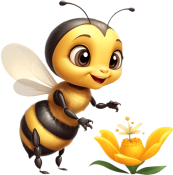 Jolly Yellow Striped Character for Nursery. . png