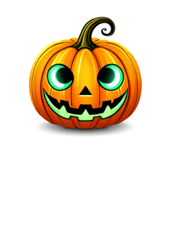 Halloween Highlighted Carved Pumpkin With A Detailed Design Decorative Piece Excellent For Pullover, Dresses, Funny Sticker, Art Board Print, Mug png