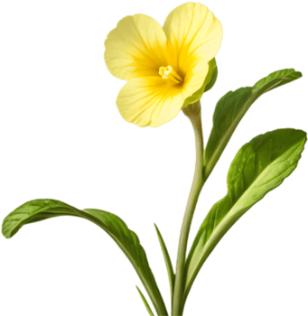 Unique Primrose Clipart for Custom Invitations. . png