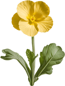 Colorful Primrose Flower Clipart for Spring Projects. . png