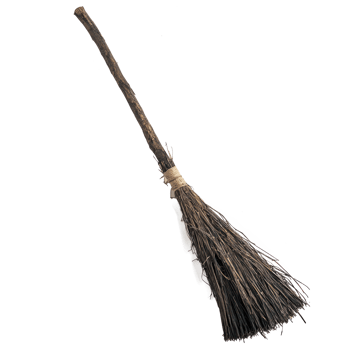 a broom on a transparent background png