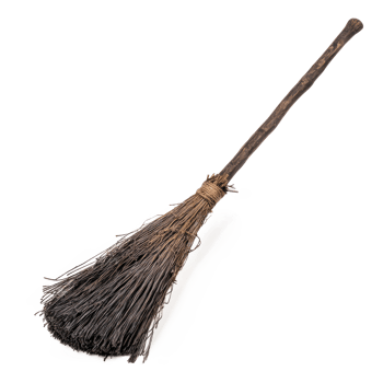 a broom on a transparent background png