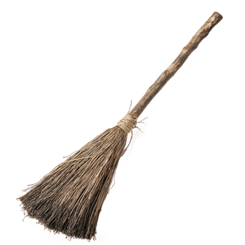 a broom on a transparent background png