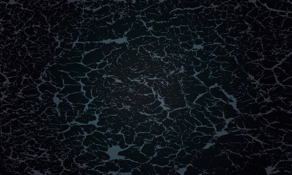 Distressed overlay texture of rusted peeled metal. smooth dark grunge background. vector