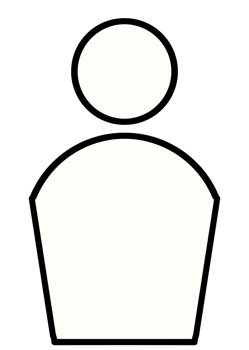 Default people pic. Profile avatar photo sign. Placeholder picture. Human display button icon design png