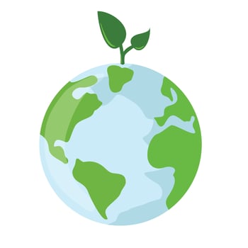 Green Earth Ozone Illustration vector
