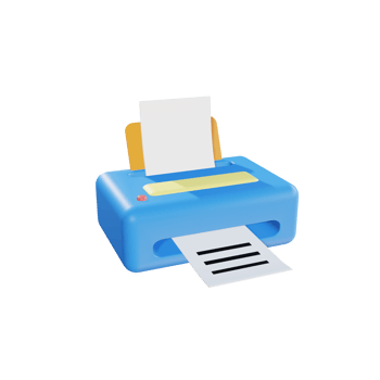 3D Ilustration Print png