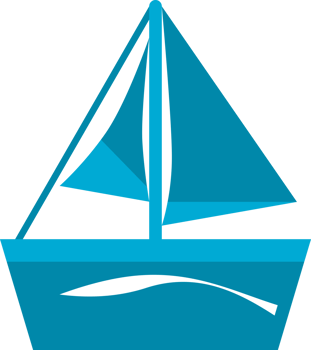 Sailboat ocean sea icon png