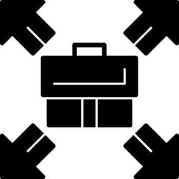 Expansion Icon Design vector
