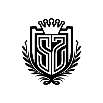 The logo for a company that makes crowns vector