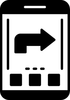 Forward Icon Design Symbol vector