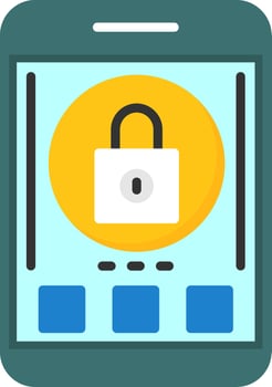 Lock Icon Design Symbol vector