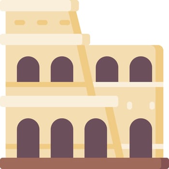 Colosseum illustration design vector