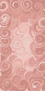 Pastel neutral fluid swirl vertical background to create a trendy cover. Beige texture for web design. vector