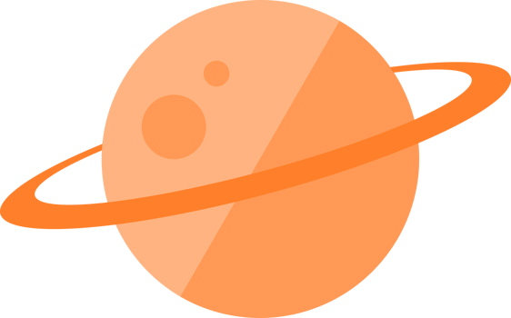 planet star ring icon png