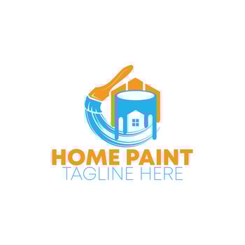 Home Paint Logo vector